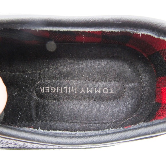Tommy Hilfiger Leather Oxford Shoes Mens 9M Black Lace Up Casual - Picture 10 of 10
